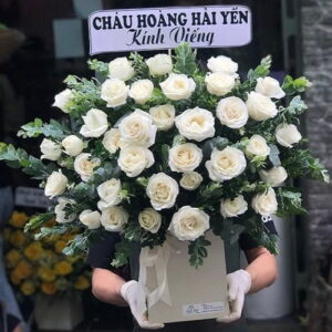 Lãng hoa viếng đám tang Lời Tiễn Đưa